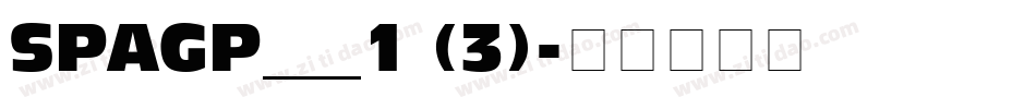 SPAGP___1 (3)字体转换